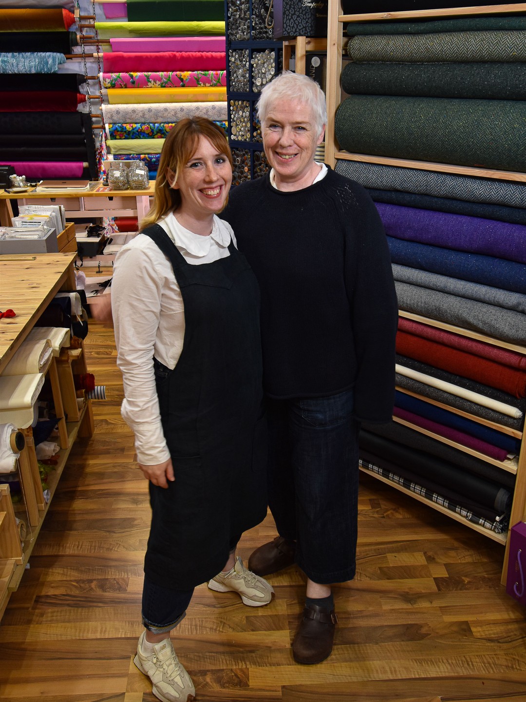 Cloth, Dublin: Shopkeepers Deirdre and Sinead 