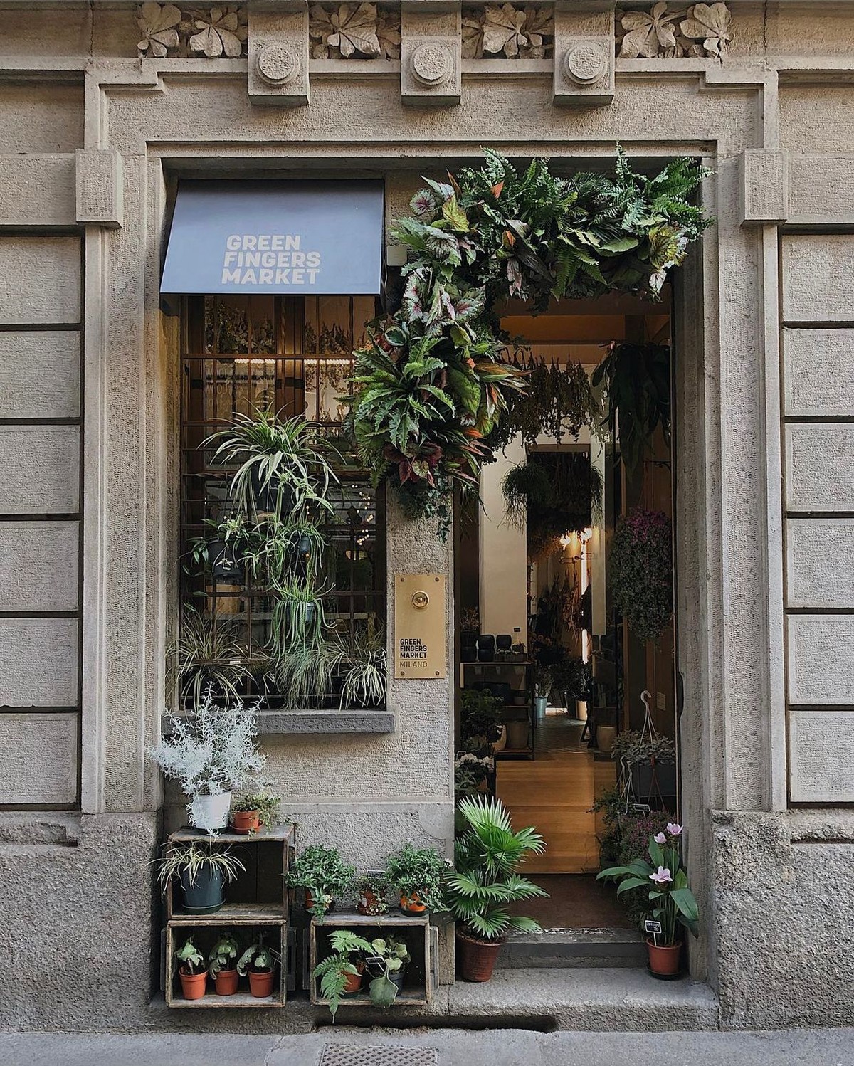 Green Fingers Market, Milano: Shopfront