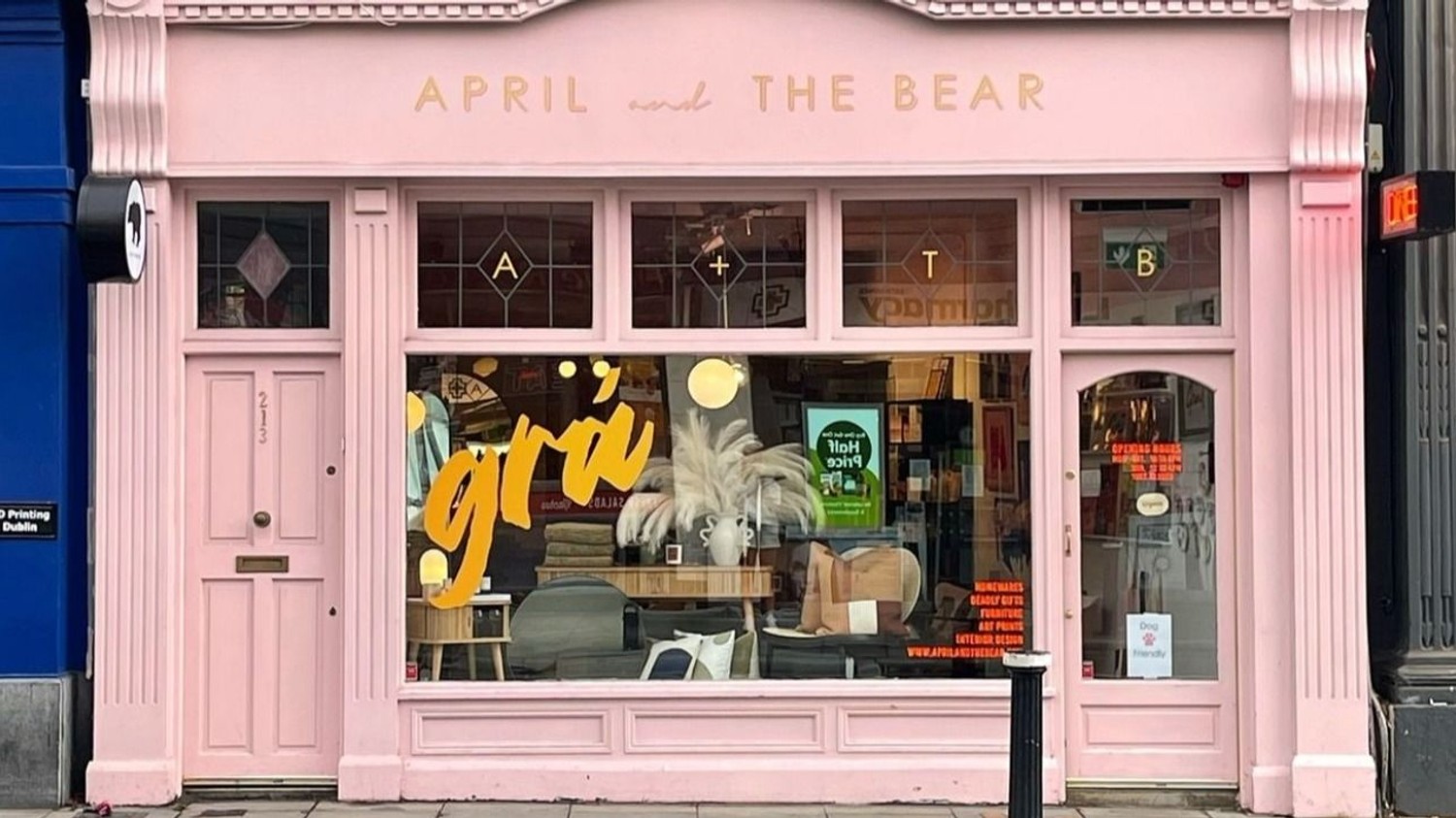 April and the Bear