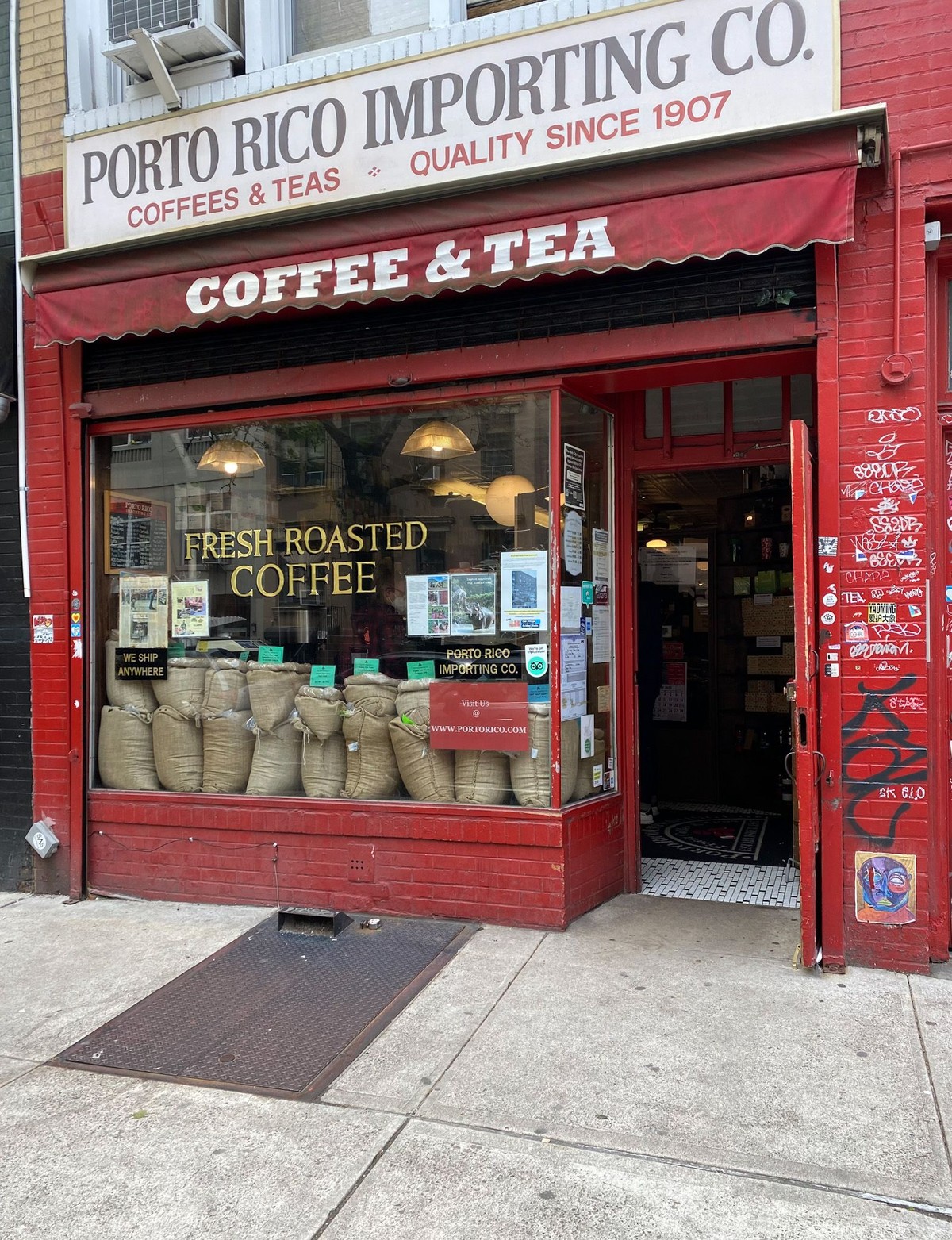 Porto Rico Importing Co, New York