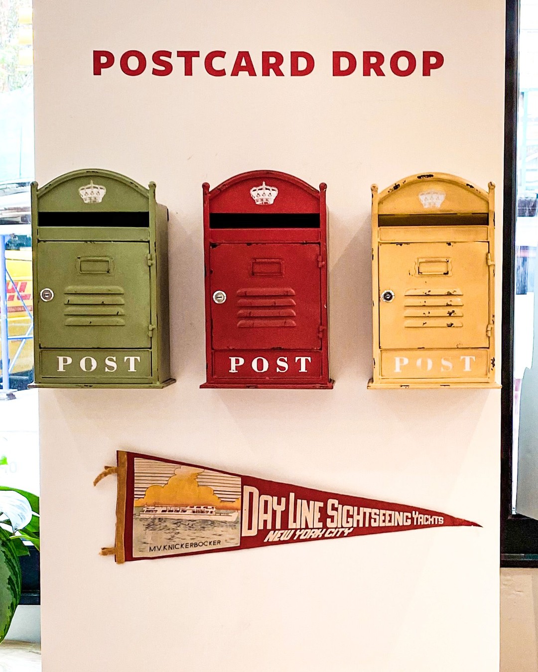 Accidentally Wes Anderson pop-up at Whalebone