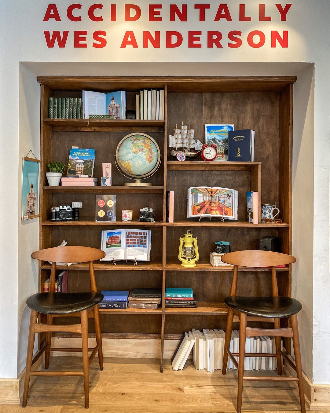 Accidentally Wes Anderson pop-up at Whalebone