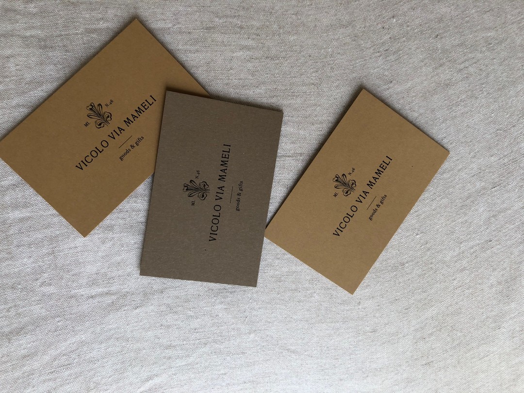 Vicolo Via Mameli, Milan: Cards