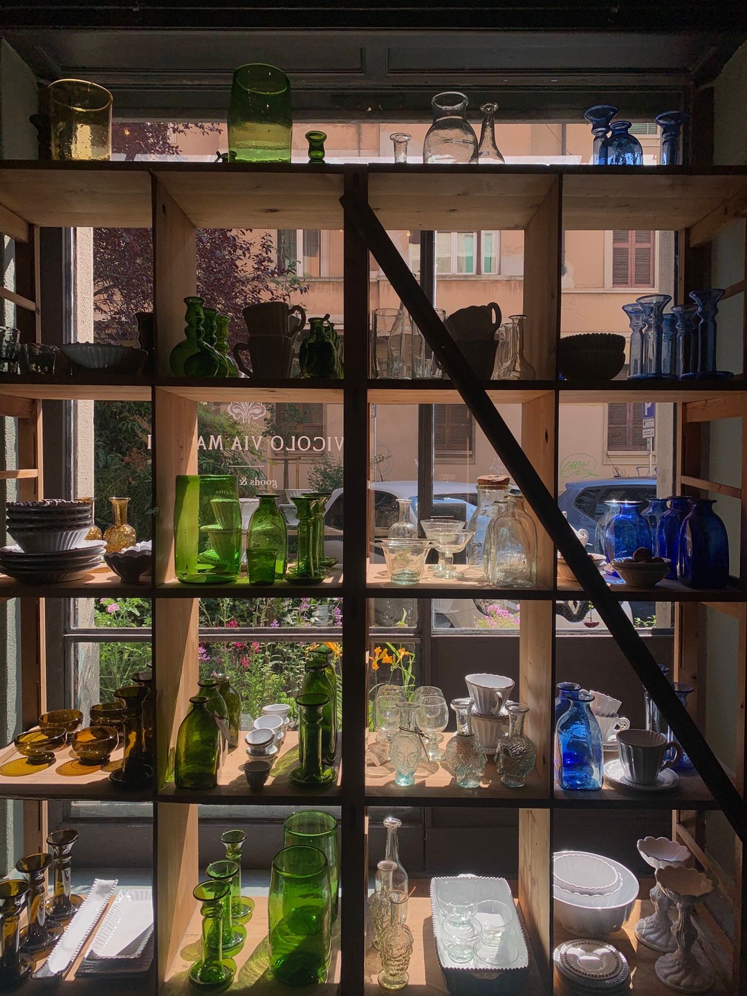 Vicolo Via Mameli, Milan. Shop Display