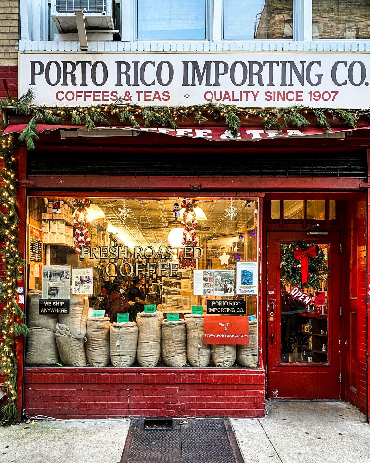 Porto Rico Importing Co, New York