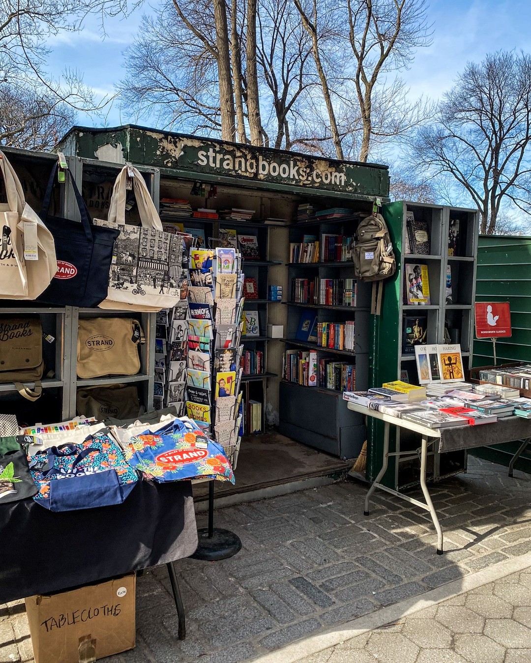 Strand Bookstore Central Park Kiosk, New York