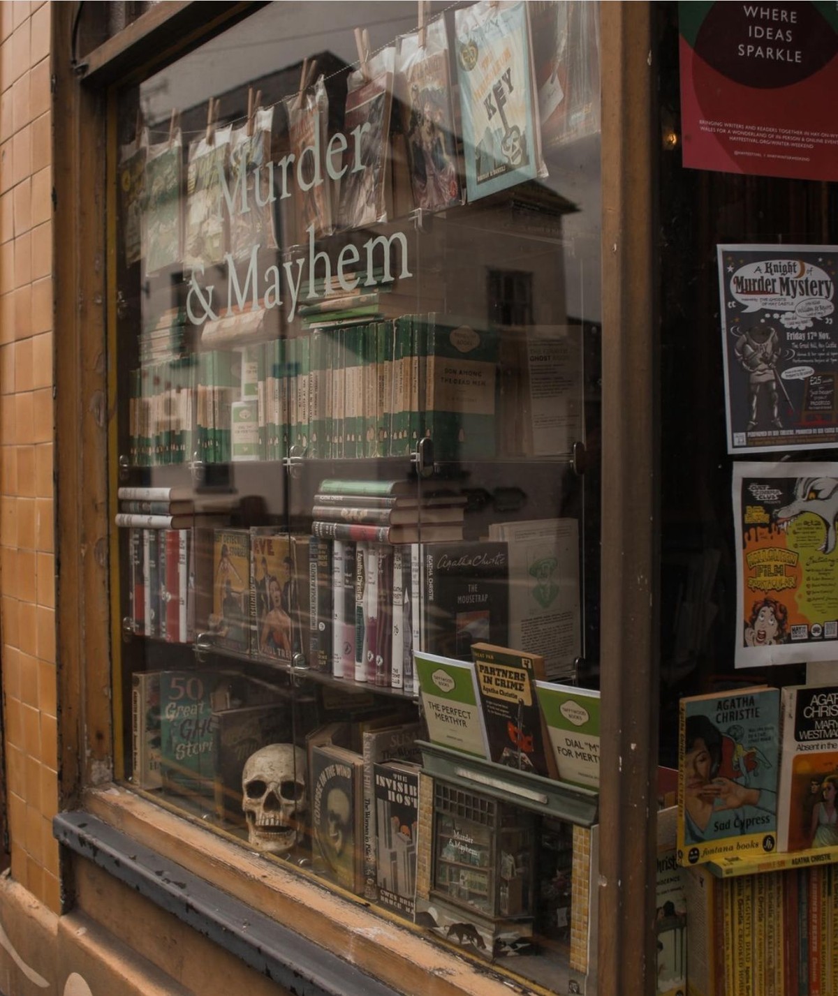Murder & Mayhem, Hay-on-Wye photo by Amanda