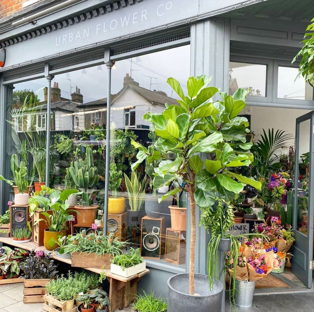Urban Flower Co, London: Shopfront