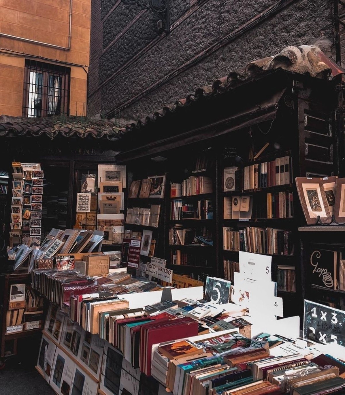 Librería San Ginés, Madrid photo by @flightsandphotos