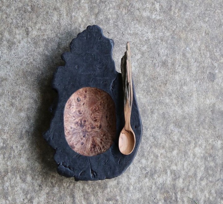 The Merchants Table, Suffolk - Ancient Wind Fallen Oak Spoon, Alex Walshaw