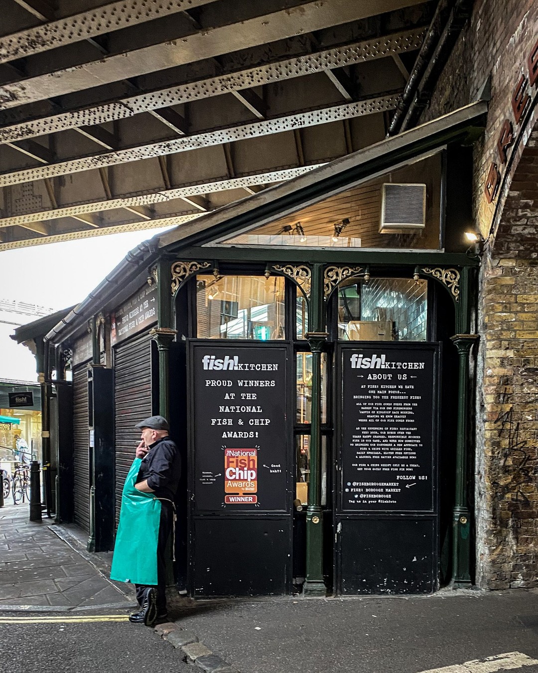 Fish Kitchen,  Borough Market, London