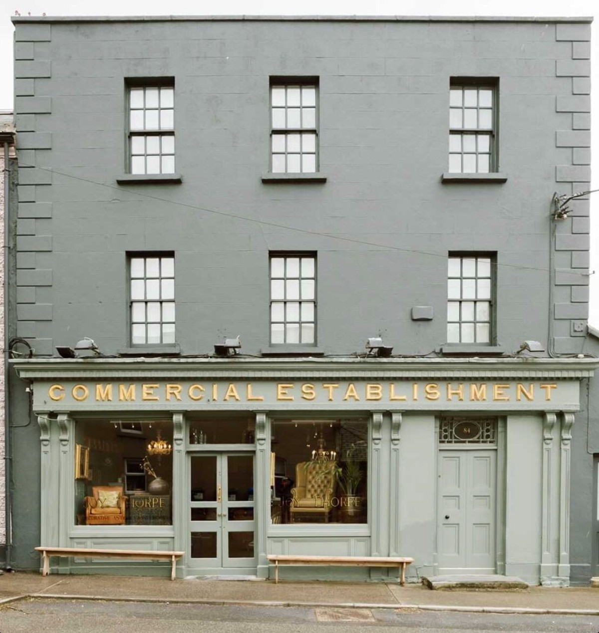 Joy Thorpe Decorative Antiques & Interiors, Castlecomer - shopfront