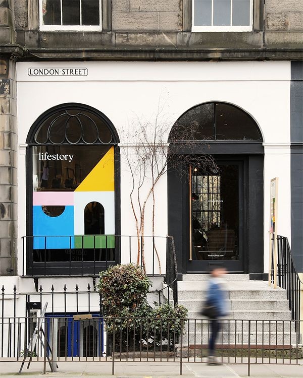 Lifestory, Edinburgh: Shopfront