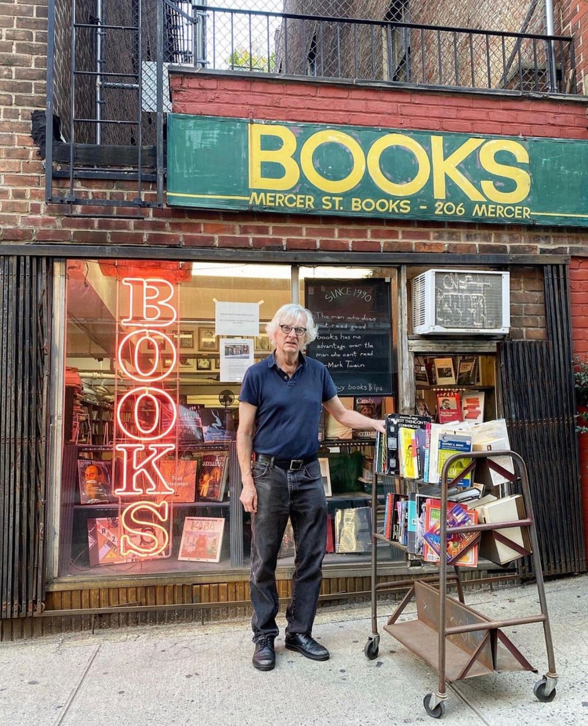 Mercer Street Books, New York: Photo New York Nico