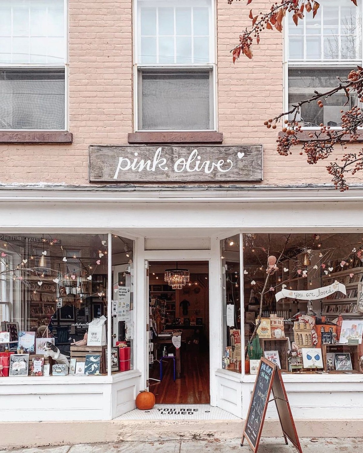 Pink Olive, Cold Spring NY maggieonthemove