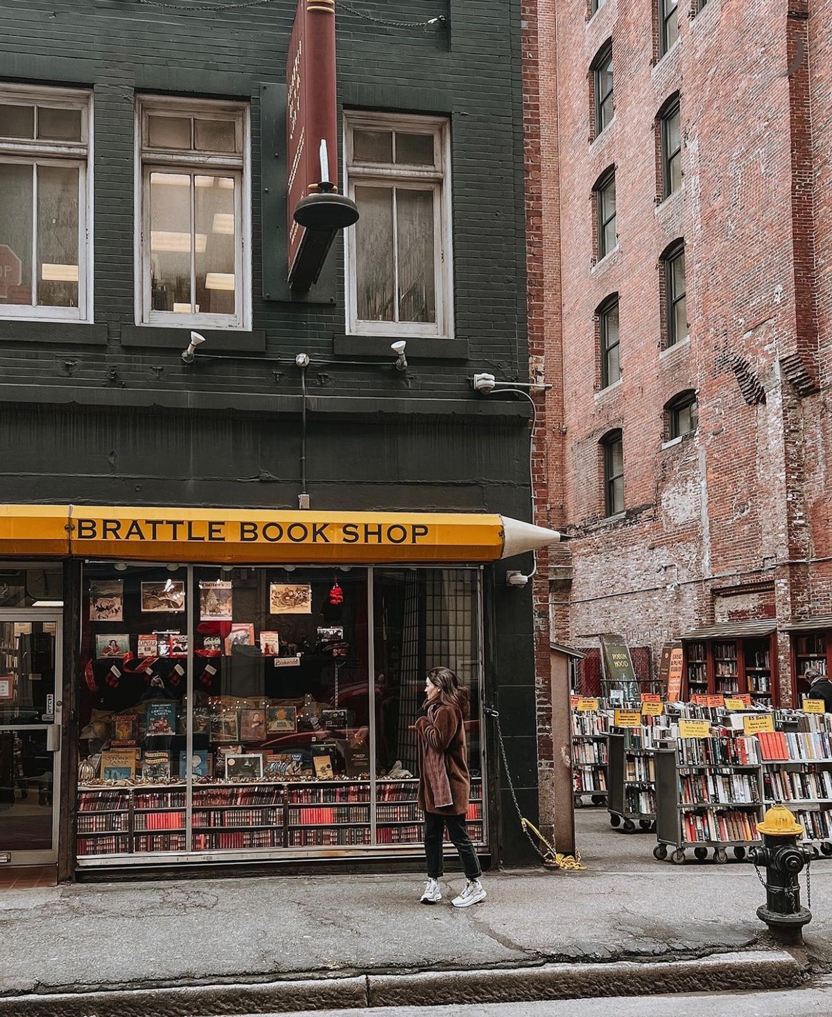 Brattle Book Shop, Boston photo by Cristina Giopp