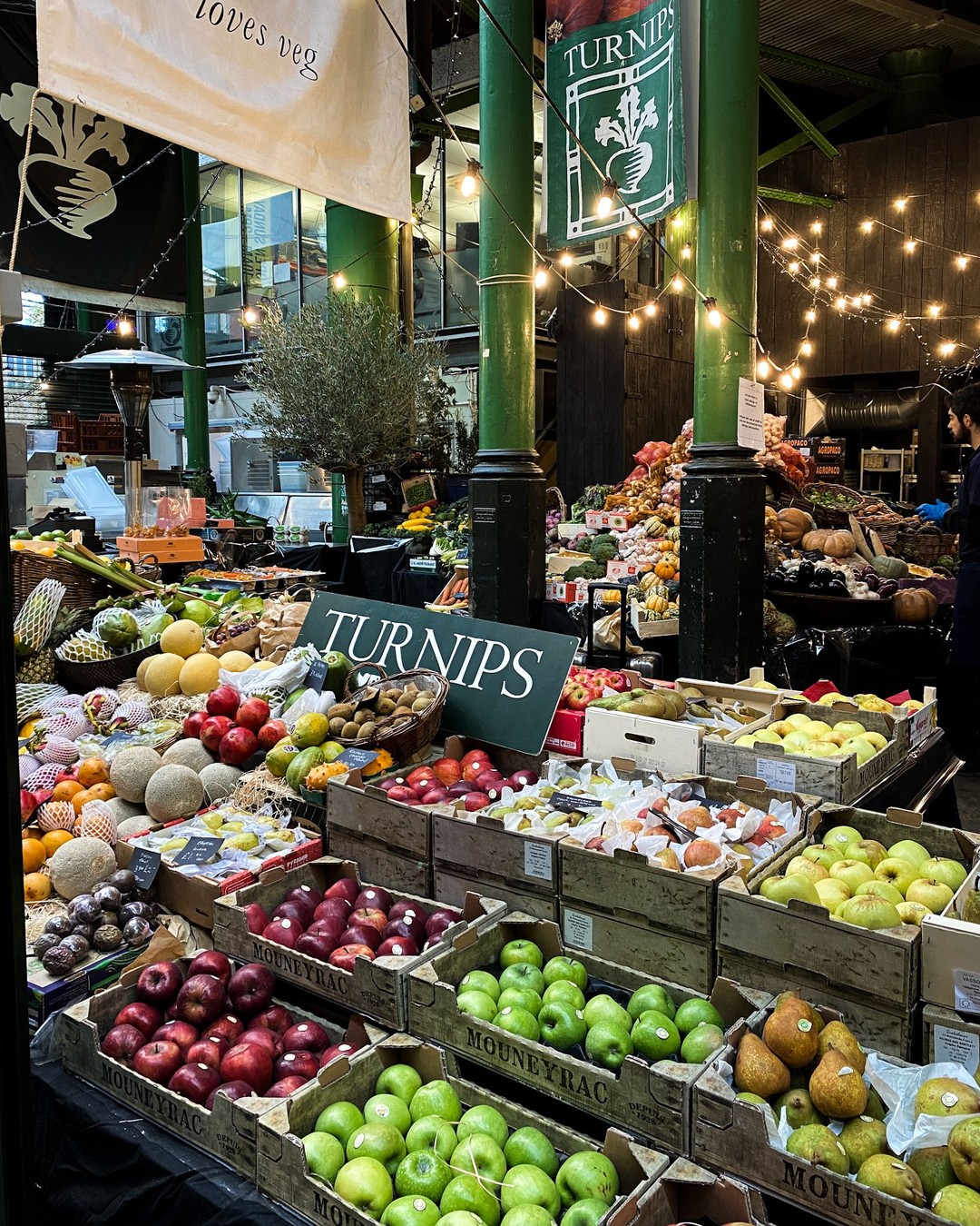 Turnips, Borough Market, London