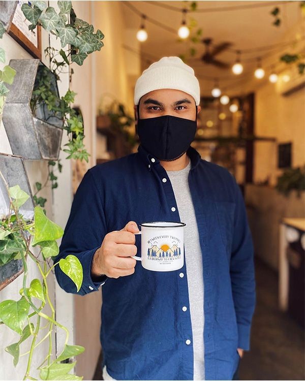 Urban Backyard founder and shopkeeper Martin Abcede.